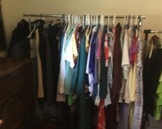 More clothing including winter items + coats/jackets