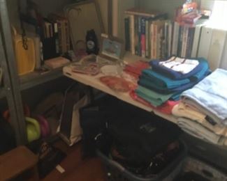 One room full of every kind of item you could possibly need - shelves are full and more!