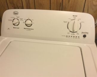 Roper washer with agitator