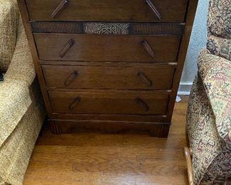 Close up of storage cabinet/chest - great condition