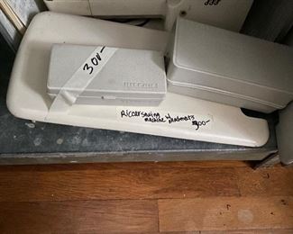 Riccar Sewing Machine with accessories and carrying case