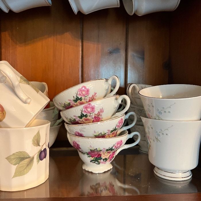 Tea Cups $2.00 each