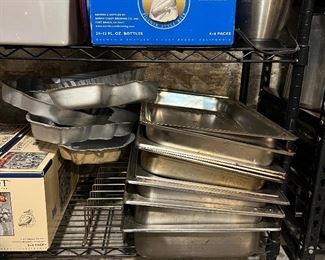 Chafing pans: $10