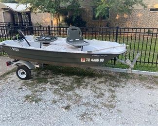 Title to boat and trailer. 