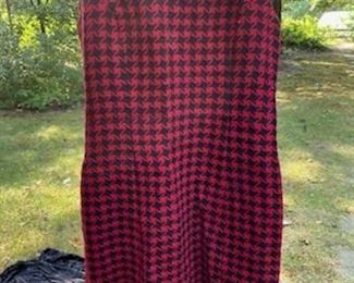 red black wool jumper