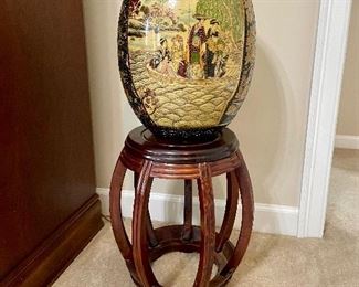 Decorative Chinese Satsuma Style Egg