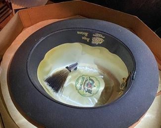 Several Stetson hats in various styles