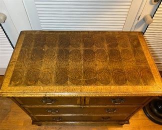 Matching Pair of Georgian Burlwood Chests