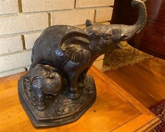 Bronze Elephants