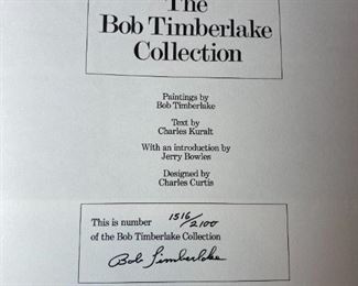 Bob Timberlake Book and Stand
