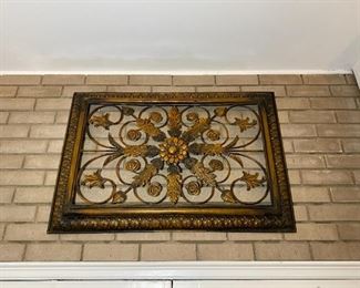 Decorative metal wall art