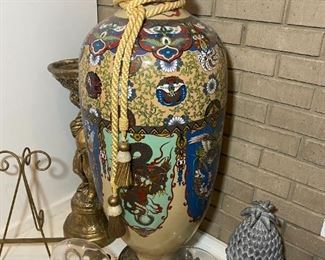 Large Cloisonne Vase