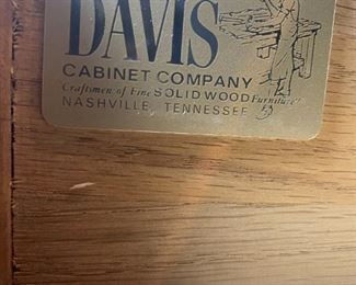 Davis Cabinet Company Bar