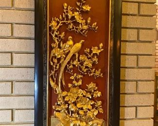 Pair of Oriental Reliefs