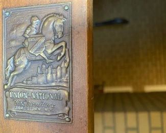 Union National Furniture Breakfront China Cabinet