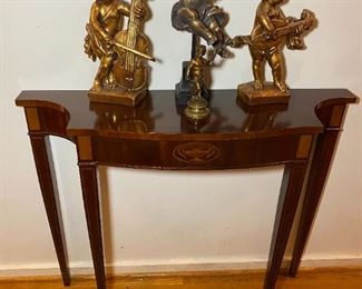 Federal Inlaid Mahogany Console Table