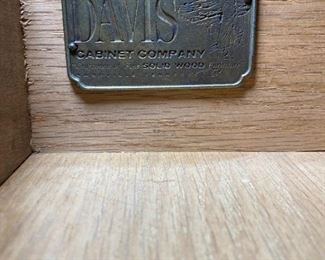 Davis Cabinet Company Sofa Table