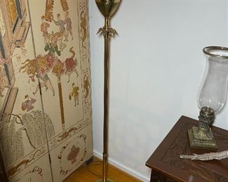 MCM Brass Floor Lamp