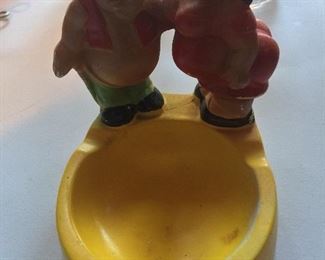 A chalkware novelty item from times gone by.