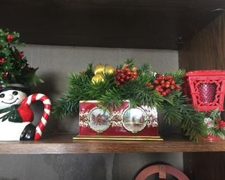 Vintage goodies to round out holiday displays.