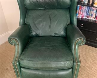 Hancock & Moore Recliner with Nailhead Trim