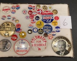 Goldwater Campaign Buttons