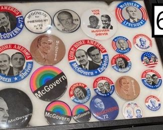 Rainbow LGBTQ Political Button McGovern