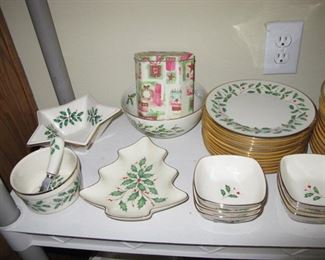 Lenox "Holiday" china