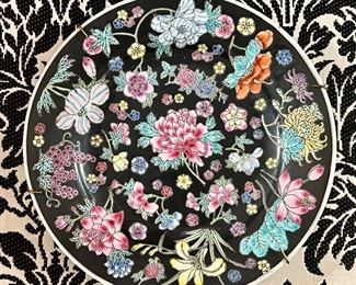 Decorative Floral Plate