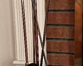 Brass Fireplace Tools
