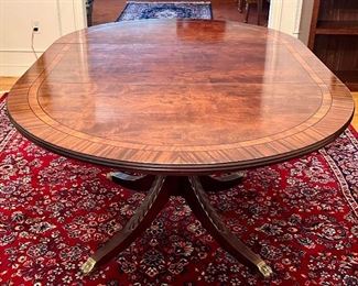 Century Furniture Table with Paw Feet