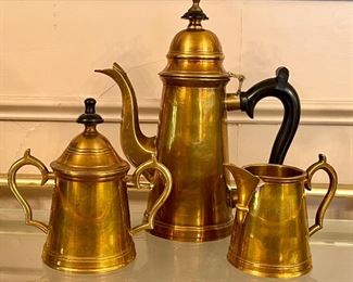 Copper Tea Set