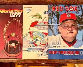 World Series & Red Sox Programs