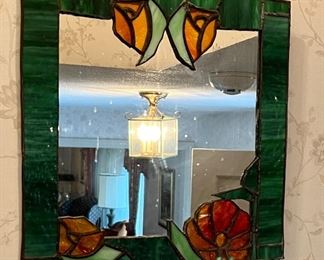 Stained Glass Mirror