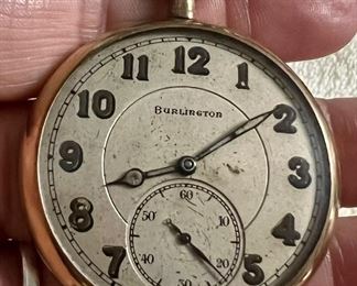 Antique Burlington Gold Filled Watch