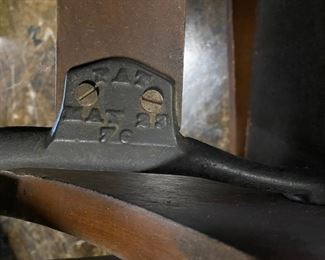 Patent Date on Bottom of Rocker (May 23, 1876)