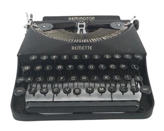 1942 Remington Remette Manual Typewriter and Case

