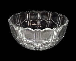 Vintage Mikasa Crystal Windsor Hostess Bowl
