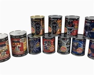 Vintage Pinnacle Sports Tin Can Trading Cards
