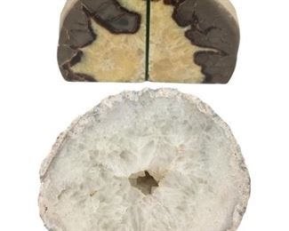 3pc. Polished Stone Decor
