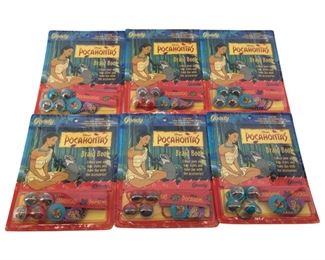 6pc. 1995 Pocahontas Goody Braid Books
