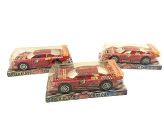 3pc. Friction GTi Racing Sport Car Replicas
