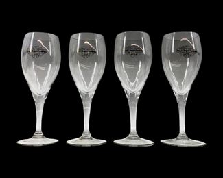 Veuve Clicquot-Ponsardin Crystal Champagne Glasses
