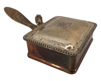 Major AB Adversis Silverplate Cigarette Box
