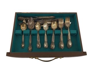 Vintage 36pc. Community Silverplate Silverware Set
