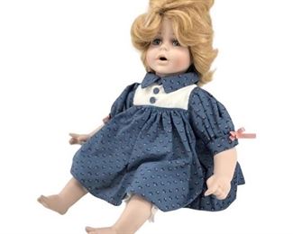 Vintage 50's Inspired Porcelain Doll
