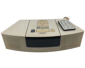 Vintage Bose Tabletop Stereo Clock With Remote
