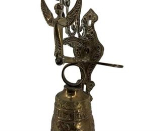 Vintage Brass Monastery Mounting Bell
