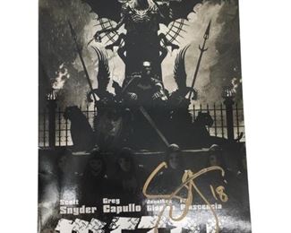 Signed Scott Snyder DC Dark Nights Metal Comic
