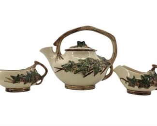 Vintage Ceramic McCoy Pottery Tea Set
